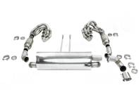 Sistema di scarico sportivo CARGRAPHIC GT senza riscaldamento / con collettori ID42 GT. Porsche 964 Carrera 2/4/RS - 96411104504, 96411104605, 96411104502, 96421103905, 96421103932, 96421104004